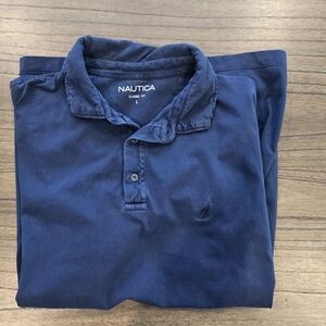 Nautica Men's Deep Blue Polo Shirt